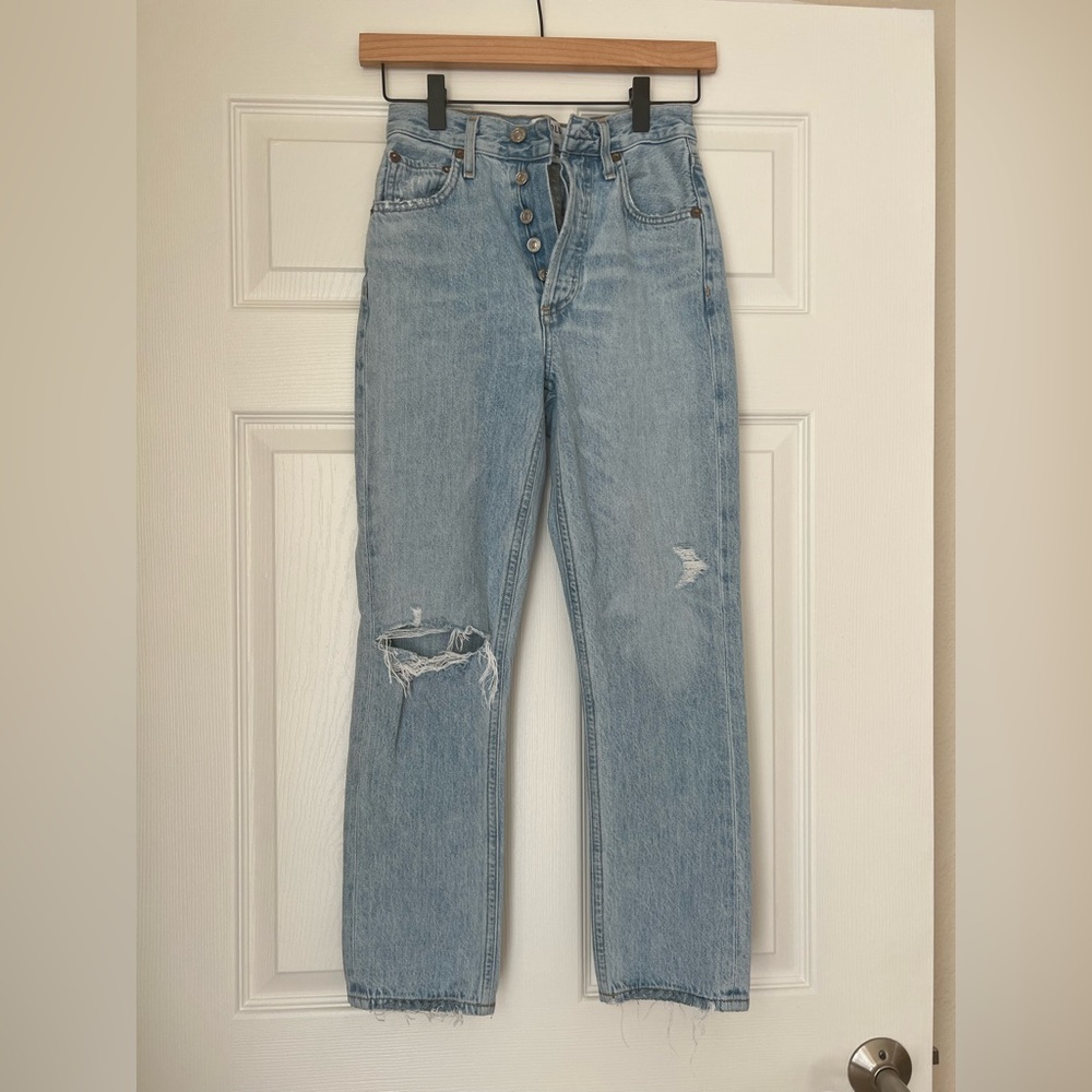 Agolde denim jeans, size 22